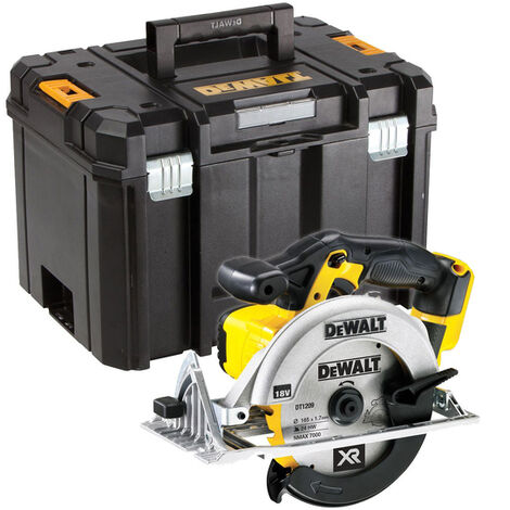 DeWalt DCS391NT Scie circulaire sans fil Li-Ion 18V (machine seule) dans TSTAK - 165 mm