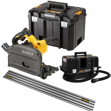 Dewalt DCS520NT 54v XR FLEXVOLT Cordless Plunge Saw Bare TSTAK Case DCV586M Vac