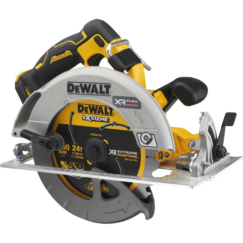 DeWalt DCS573NT-XJ 18v XR High Power 190mm Circular Saw With Flexvolt Advantage Body Only TSTAK Case