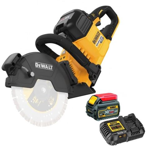 Dewalt DCS691T1 54v XR Flexvolt Cut Off Saw 230mm Wireless - 1x 6ah Battery