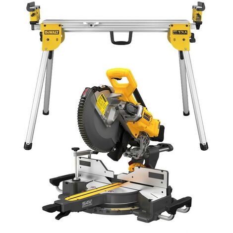 Dewalt DCS781N XR FlexVolt Cordless Mitre Saw 305mm 54V Brushless Bare & DE7033