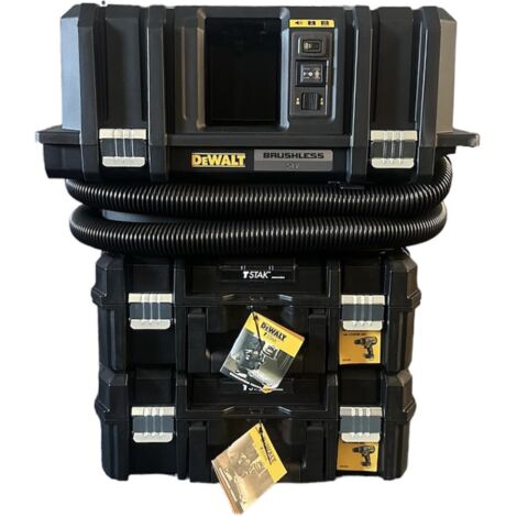Dewalt DCV586MN-XJ Cordless FLexvolt Wet Dry Vacuum x2 13.5L TSTAK Storage Case