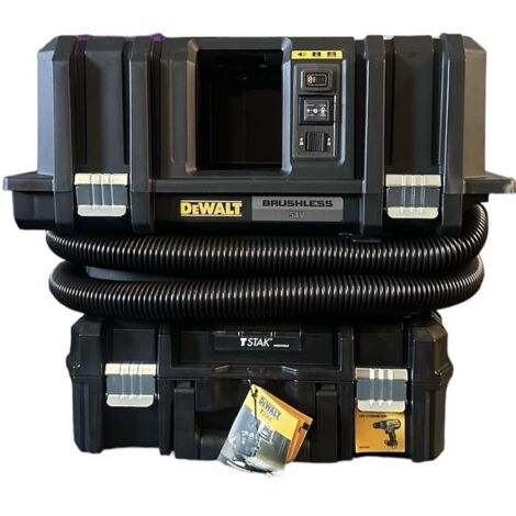 Dewalt DCV586MN-XJ Cordless XR FLexvolt Wet Dry Vacuum +13.5L TSTAK Storage Case