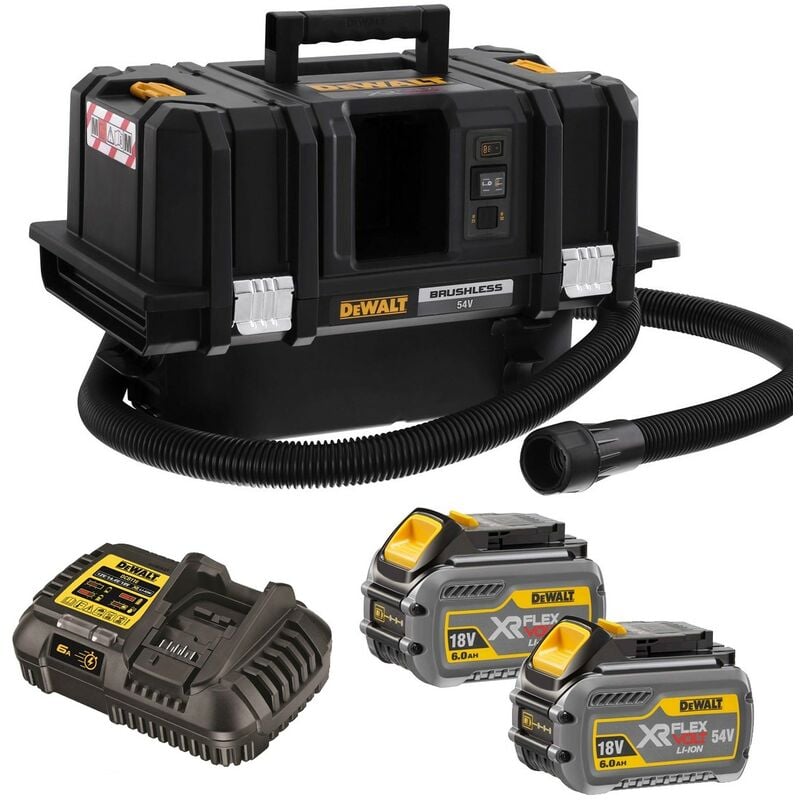 Dewalt - DCV586MT2 Cordless xr FLexvolt M-Class Dust Extractor Wet and Dry Vacuum