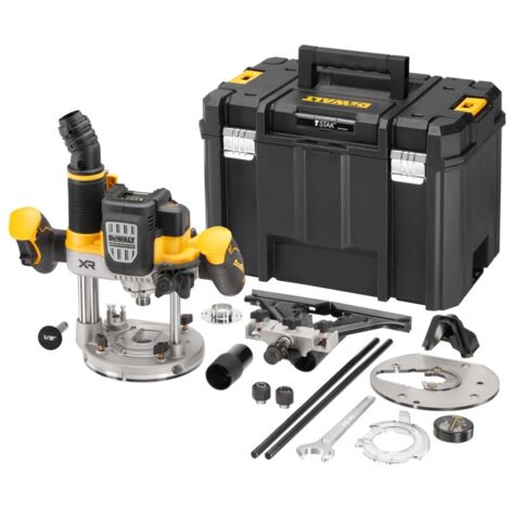 DeWalt DCW620NT 18V XR Brushless 1/2" 70mm Plunge Router in TSTAK VI Case