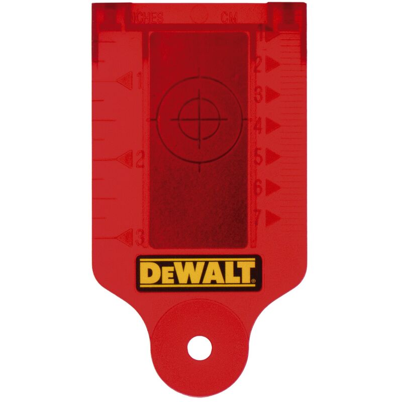 

Dewalt DE0730-XJ Tarjeta magnética graduada para láser