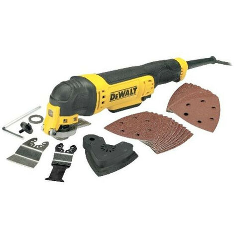 DeWalt - Découpeur Ponceur Multifonction 300W + Accessoires - DWE315