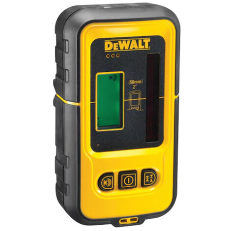 Dewalt – Détecteur digital pour laser DE0892 – Lignes rouges – Portée jusqu'à 50m – IP54 étanche – Affichage LCD double face - DE0892-XJ