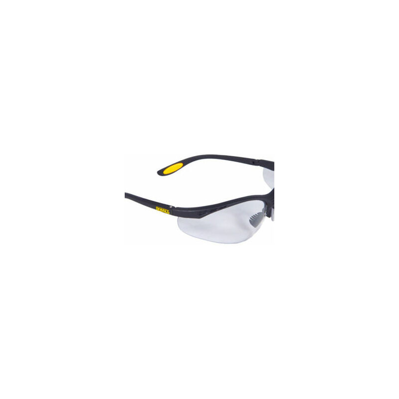 Dewalt - Reinforcer Clear Safety Glasses Half Frame Anti Scratch uva uvb DPG58-1D