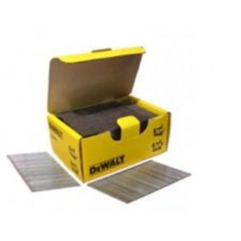 Pointes pour cloueur 18GA en acier galvanisé 1 02 mm x 38 mm 5000 pièces DEWALT