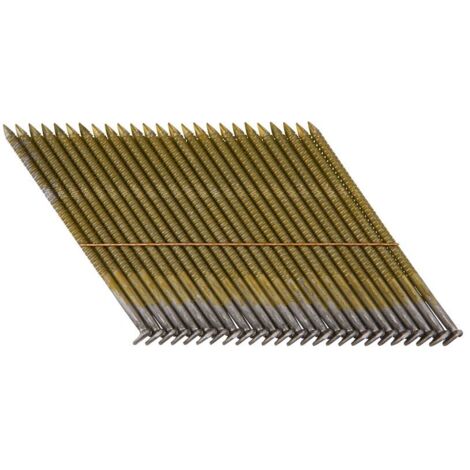 DeWalt DNW31R90E Clavos anillados galvanizados 33° x 3,1 x 90 mm para clavadora neumática