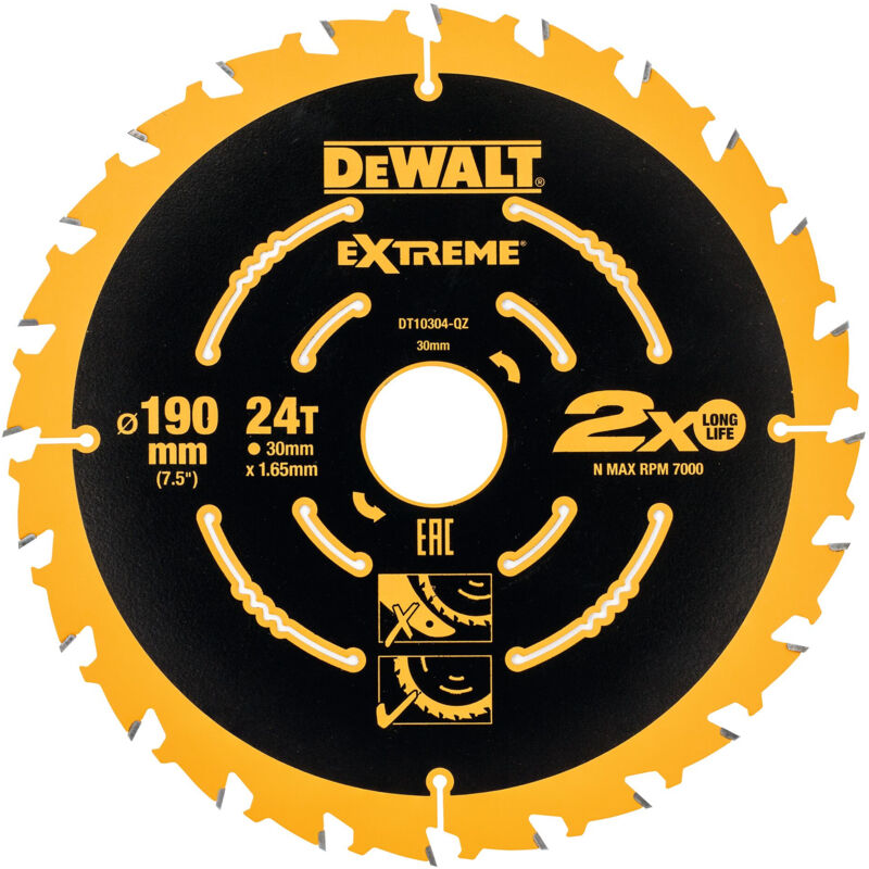 Lame de scie DeWalt DT10399 19030mm - vue 2