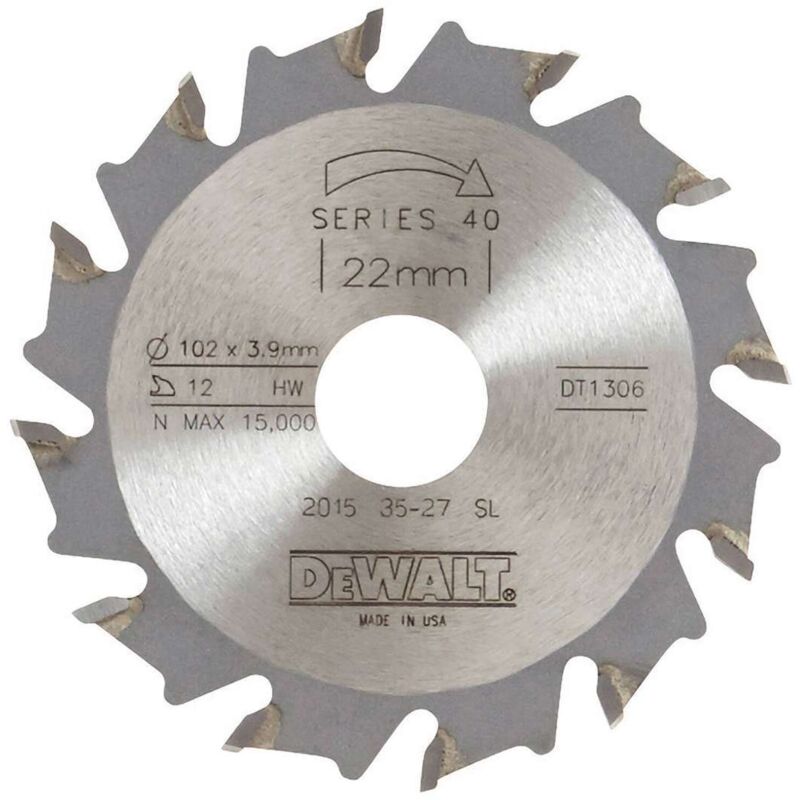 Lames pour fraiseuses à lamelles Ø 102 mm