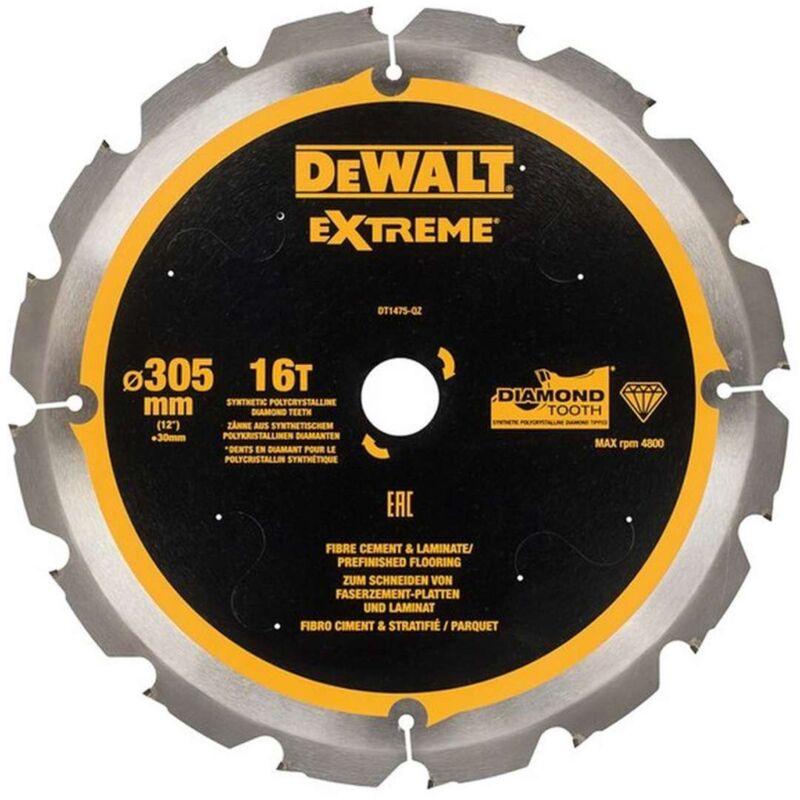Dewalt - Accessori - Lama da sega 304x30 mm, 16 denti DT1475