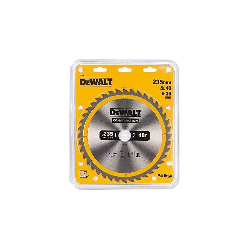 Dewalt - DT1955-QZ lame de lame de scie circulaire 23,5 cm 1 pièce(s)