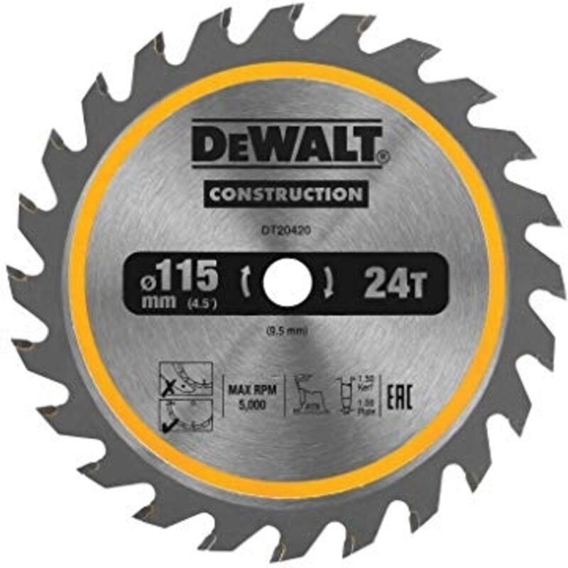 DeWALT Lame de scie circulaire 1159 5mm DT20420 QZ - vue 2