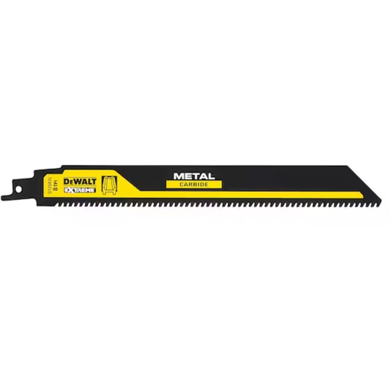 DT20435-QZ Lame de scie droite Dents carbure 8TPI 230 mm Métal - Dewalt