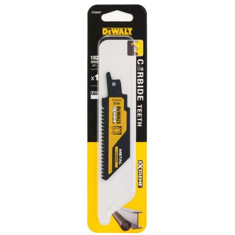 Sabre lame de scie DeWalt DT20437 QZ 102 mm