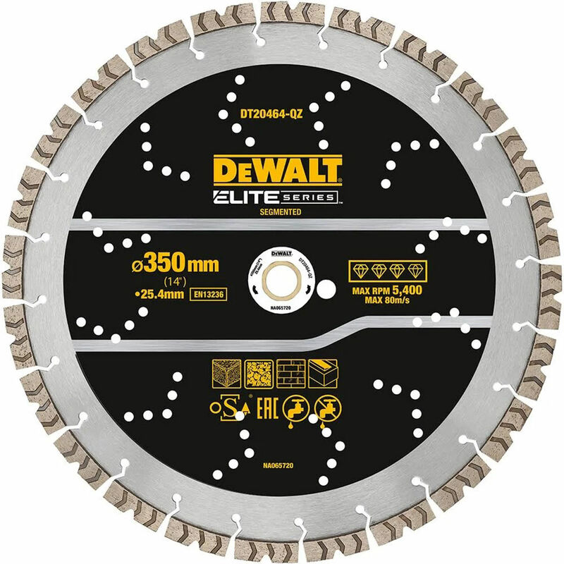 Dewalt - 350mm Elite Series All Purpose Diamond Wheel Blade DT20464-QZ