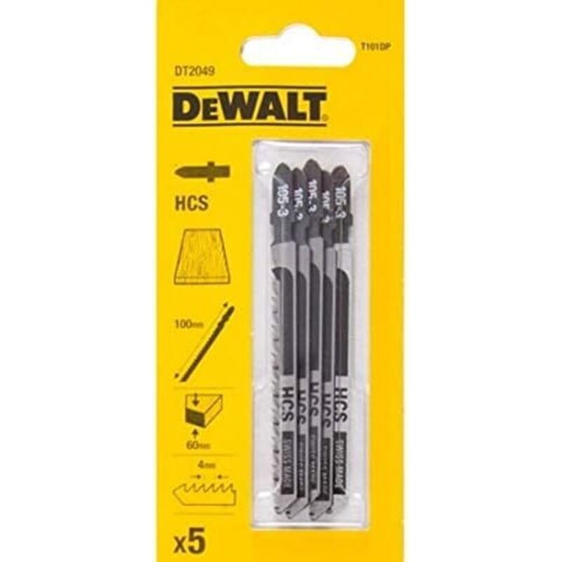 Lames HCS bois agglomérés 60mm 100x74x4mm T101DP - vue 2