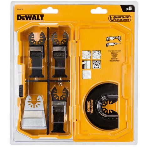Dewalt DT20715 Multi-Tool Accessory Blade Set 5 Piece