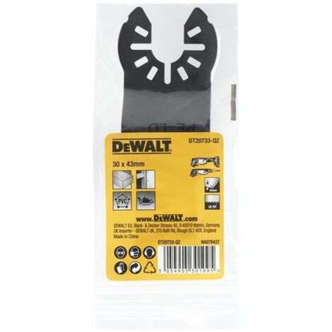 DeWalt DT20733 Fastcut Wood Multi-tool Blade 30 X 43mm