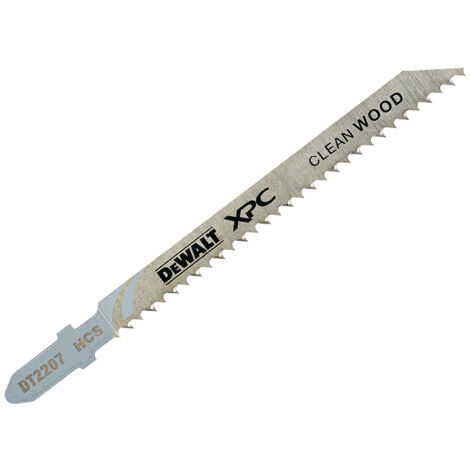 Dewalt DT2207-QZ XPC HCS Wood Jigsaw Blades Pack of 5 T101BR DEWDT2207QZ