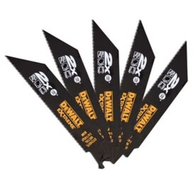 Sabre lame de scie DeWalt DT2407L QZ 152 mm 5 unités - vue 3