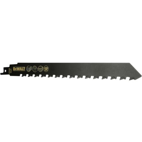 DeWalt DT2420-QZ Lama Seghetto Alternativo TCT 240mm 2TPI Cemento E Mattone