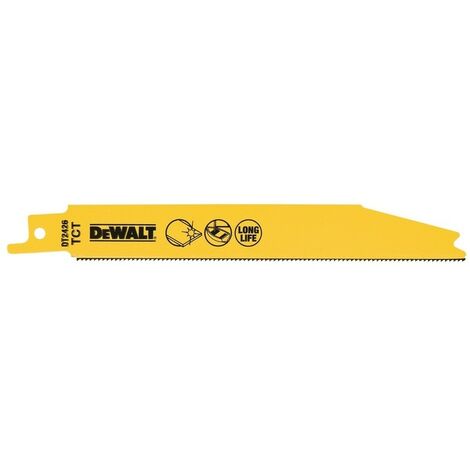 Paire de lames de scie sabre Dewalt DT2426