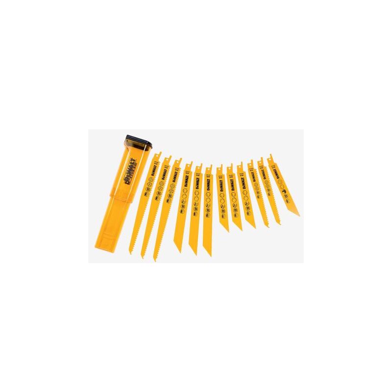 Longueur de coupe 152 mm, 203 mm, 228 mm pour Bois x 12 ( Prix pour 1 Jeu ) - Dewalt