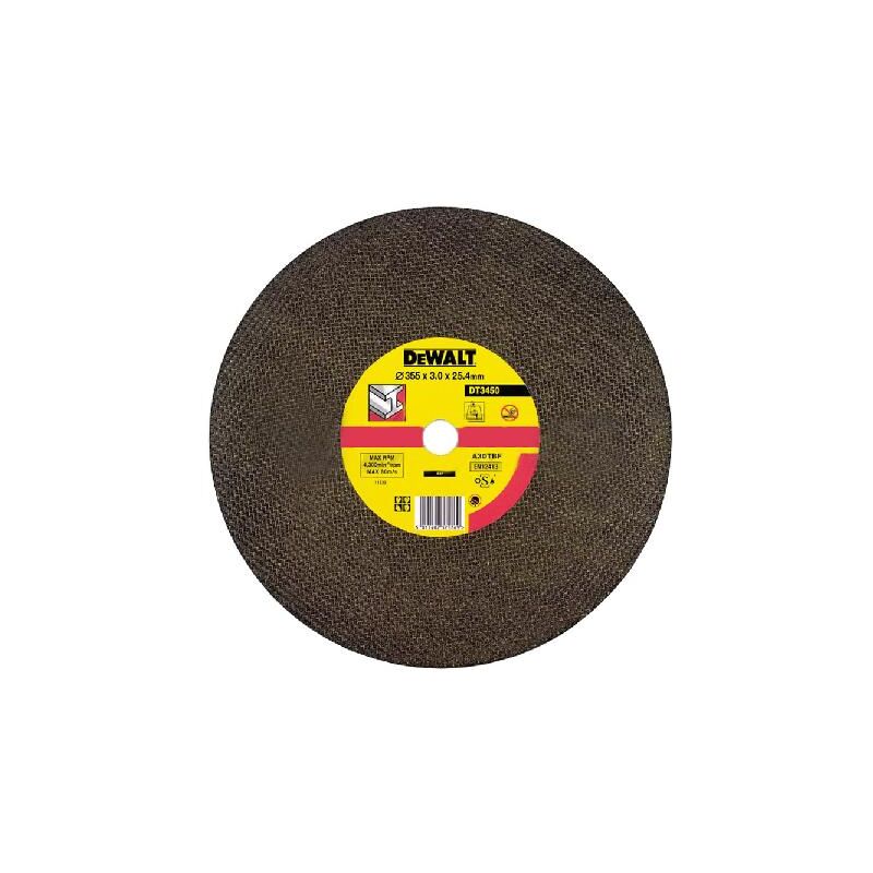 Disque abrasif DeWalt DT3450 QZ 355 mm - vue 2