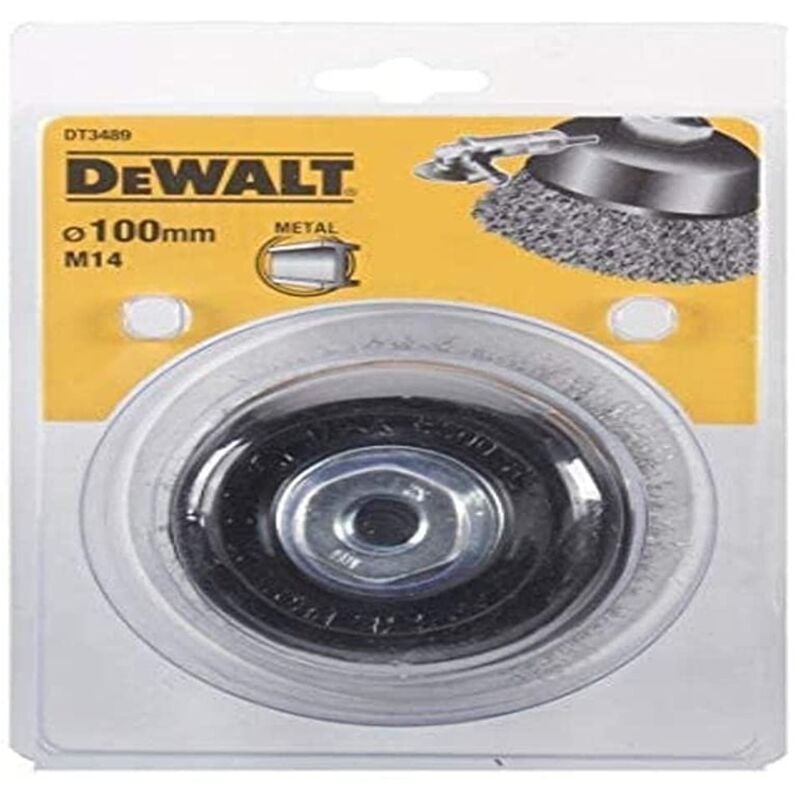 Dewalt - Brosse à gobelets en fil ondulé DT3489-QZ