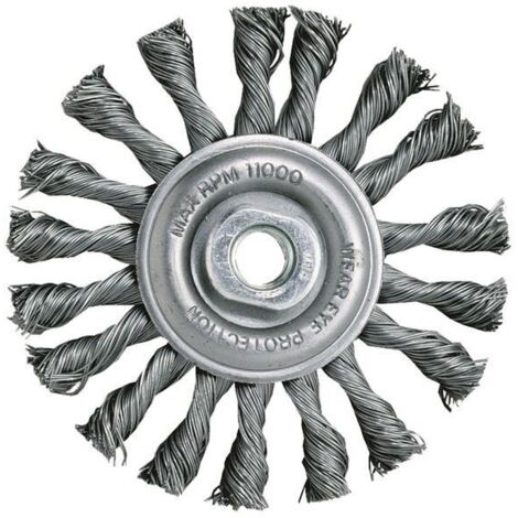 DeWalt DT3502-QZ Twist Knot Wire Wheel 115 x 22 x 22.23mm DEWDT3502QZ