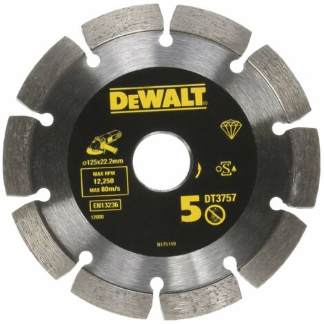 Disco per ferro Extreme Sbavo Metallo 115 Mm spessore 6 Mm Dewalt