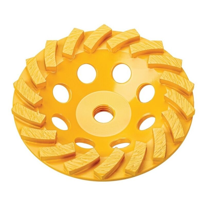 

DEWALT DT3797-QZ - Disco de copa de 125mm rosca M14 turbo