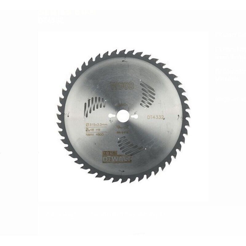 DeWALT Lame de scie circulaire 31530mm 48WZ DT4332 QZ