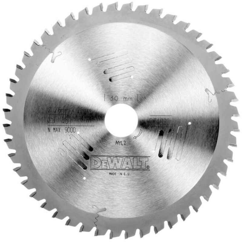 LSC 250x30x30D alternée positive 10° trait de lame 3 0mm