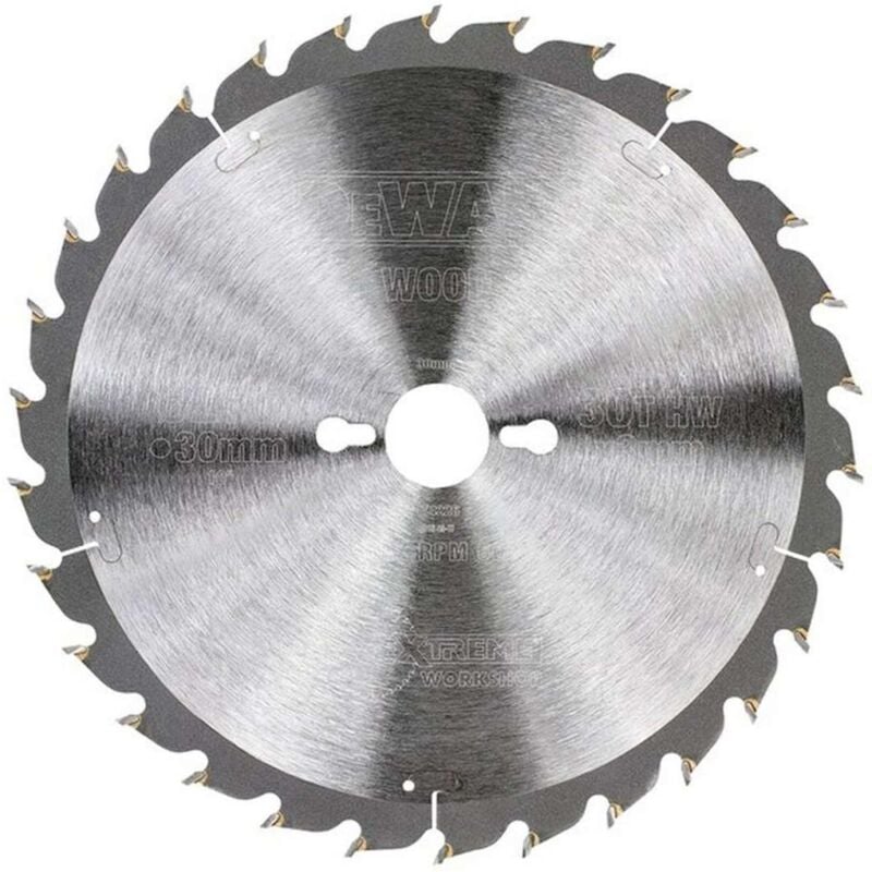 Dewalt - Accessoires - Lame de scie circulaire à bois 250x30 mm, 30 dents DT4226