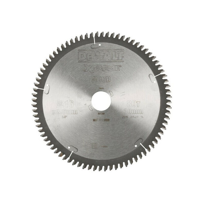 

DeWalt - Hoja de sierra circular 216 mm 30 x 1,8 mm - DT4286