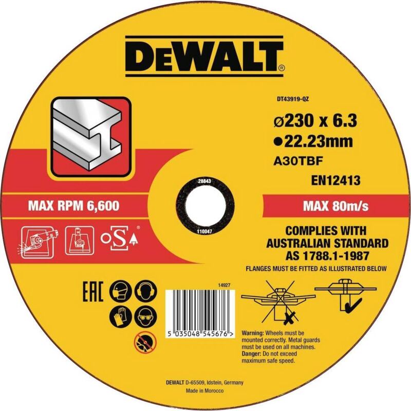 DEWALT Schruppscheibe Metall gekröpft