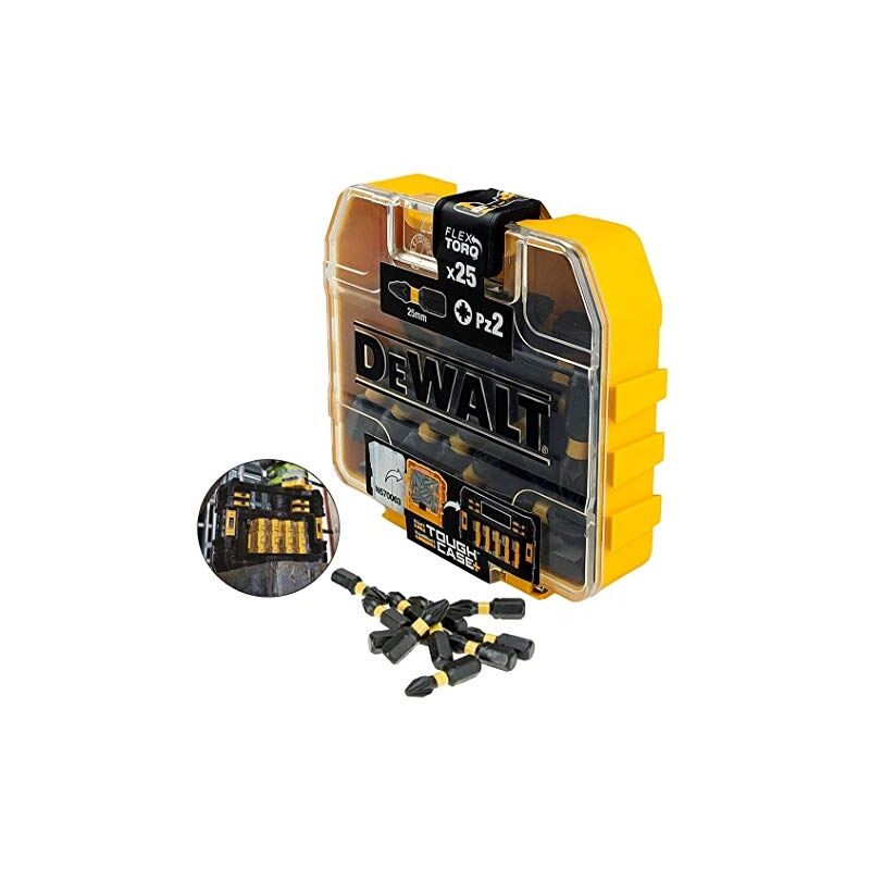Dewalt Dt70556t Qz-Jeu De 25 Embouts Impact Torsion 25 Mm Pz2