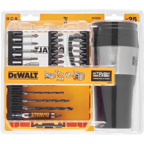 DeWALT DT70707-QZ Set avvitamento e perforazione nero e giallo