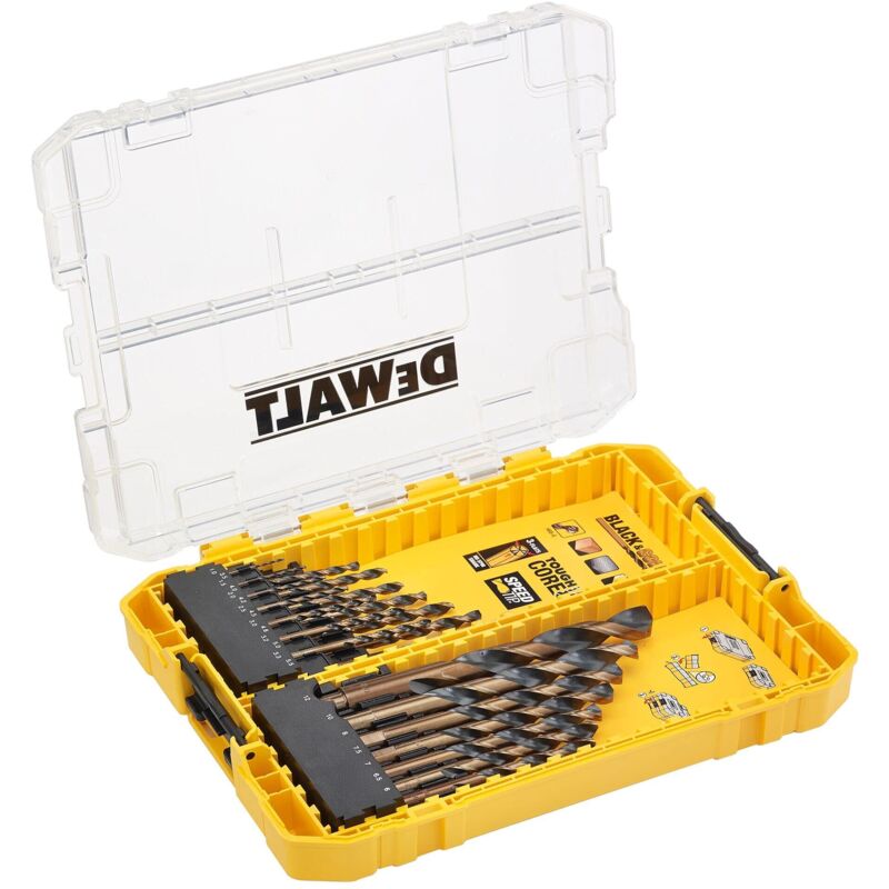 DeWALT HSS G Jeu de forets métal 21 pièces DT70755 QZ - vue 3
