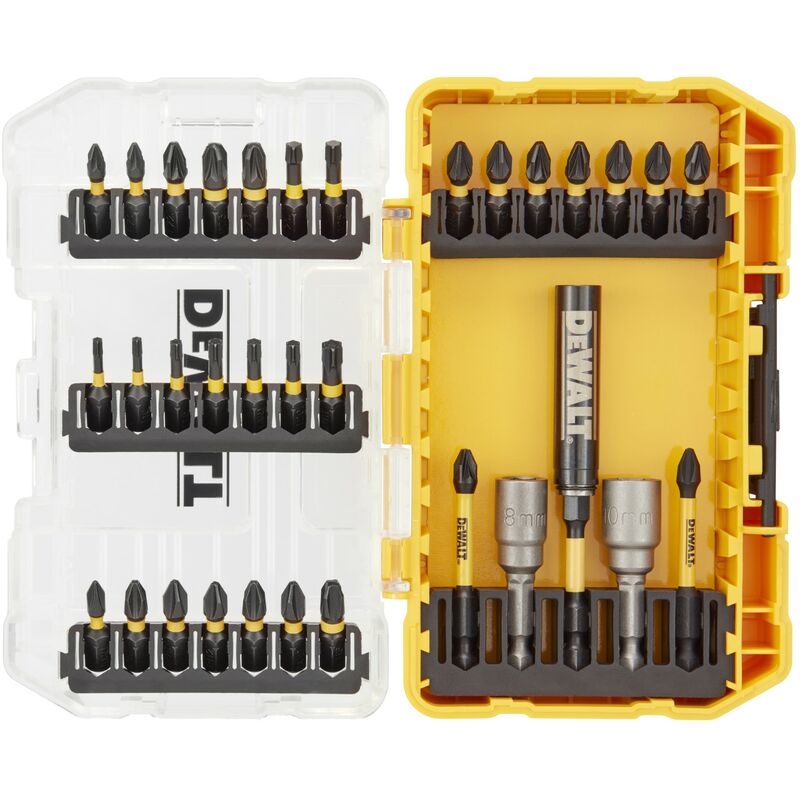 DEWALT DT70742T-QZ - Juego de 33 piezas para atornillar FLEXTORQ