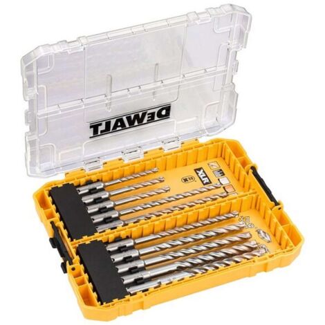 DeWalt DT70752-QZ Satz Hartmetall-Steinbohrer-Schraubendreher-Bits SDS Plus 10-tlg