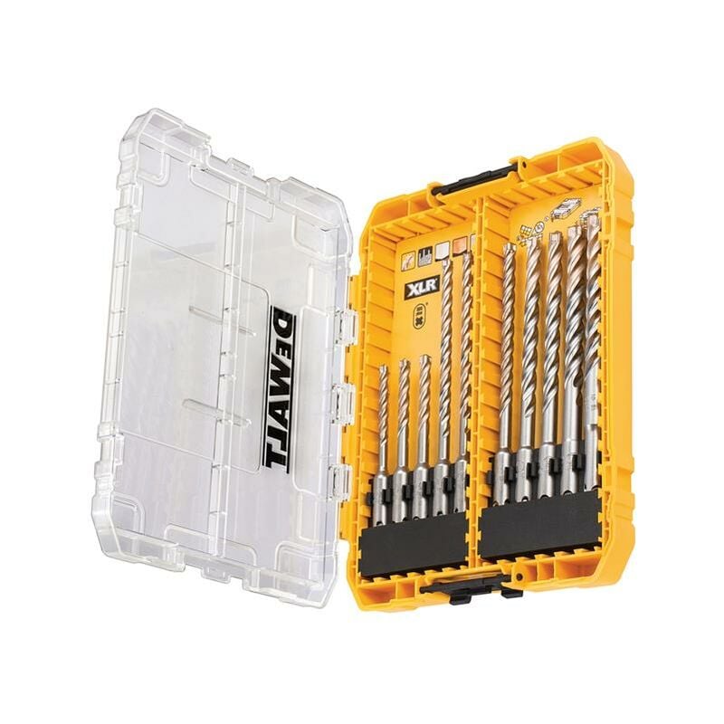 Dewalt - DT70752 sds Plus xlr Full Head Carbide Drill Bit Set, 10 Piece - DEWDT70752QZ