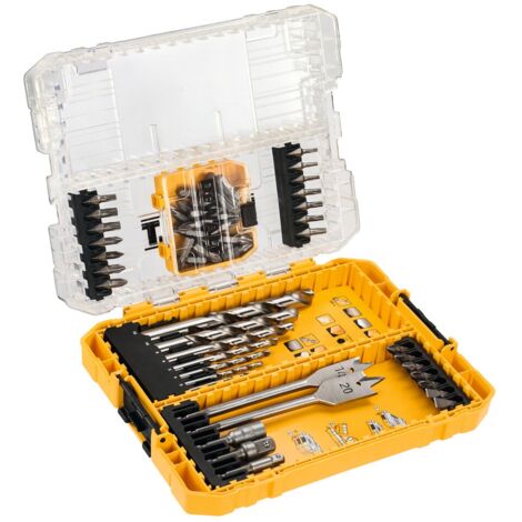 Dewalt DT70757-QZ Metal &amp Wood Drill Drive Set in Case (55 Piece)