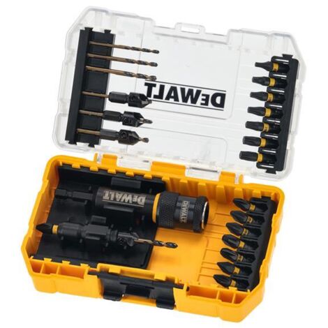 Dewalt DT70779T Flip Drive Set Drill & Driver Countersink Pilot Bits 25pc + Case