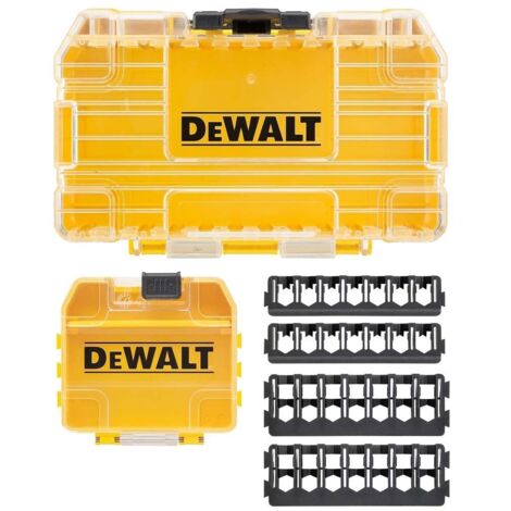 Dewalt DT70801 Small Tough Case + 1x Pozi Bit Small Storage Case + 2 Bit Bars